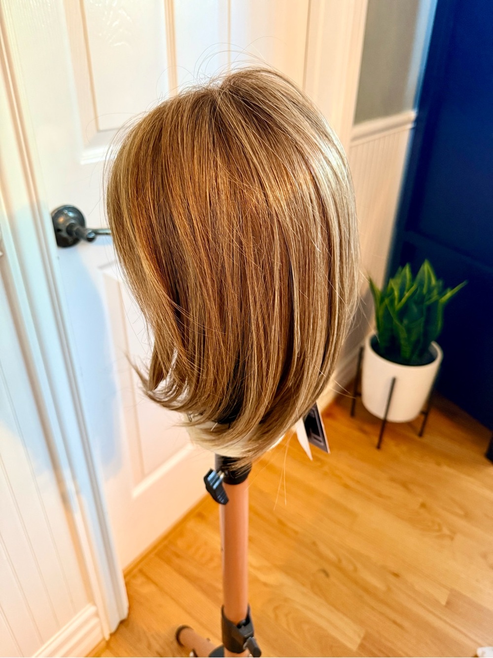Ellen Wille Effect Hair Topper Bernstein Rooted Heat Friendly Synthetic NWT